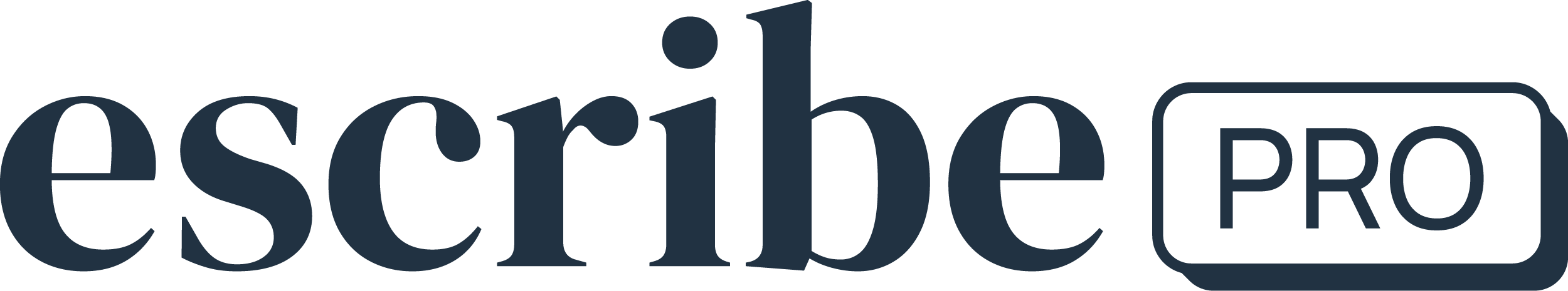 Logo de Escribe PRO
